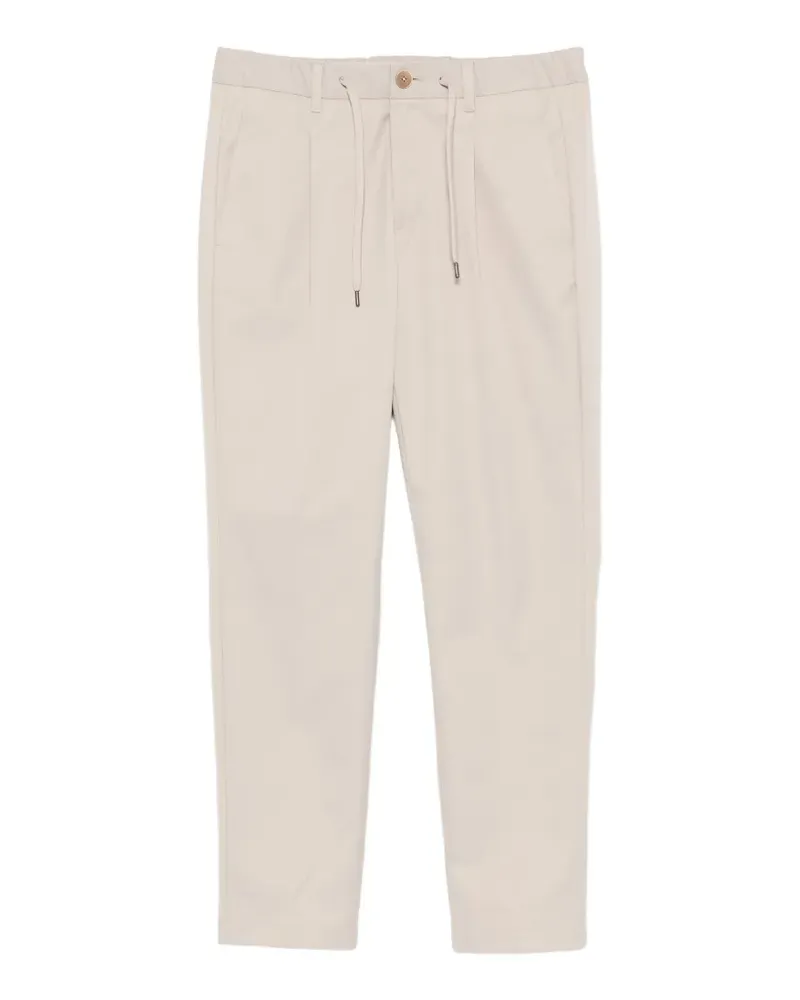 Herno Bundfaltenhose mit Kordelzug - Nude Nude