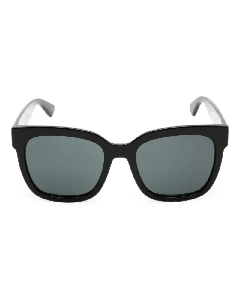 Gucci square-frame sunglasses - Schwarz Schwarz
