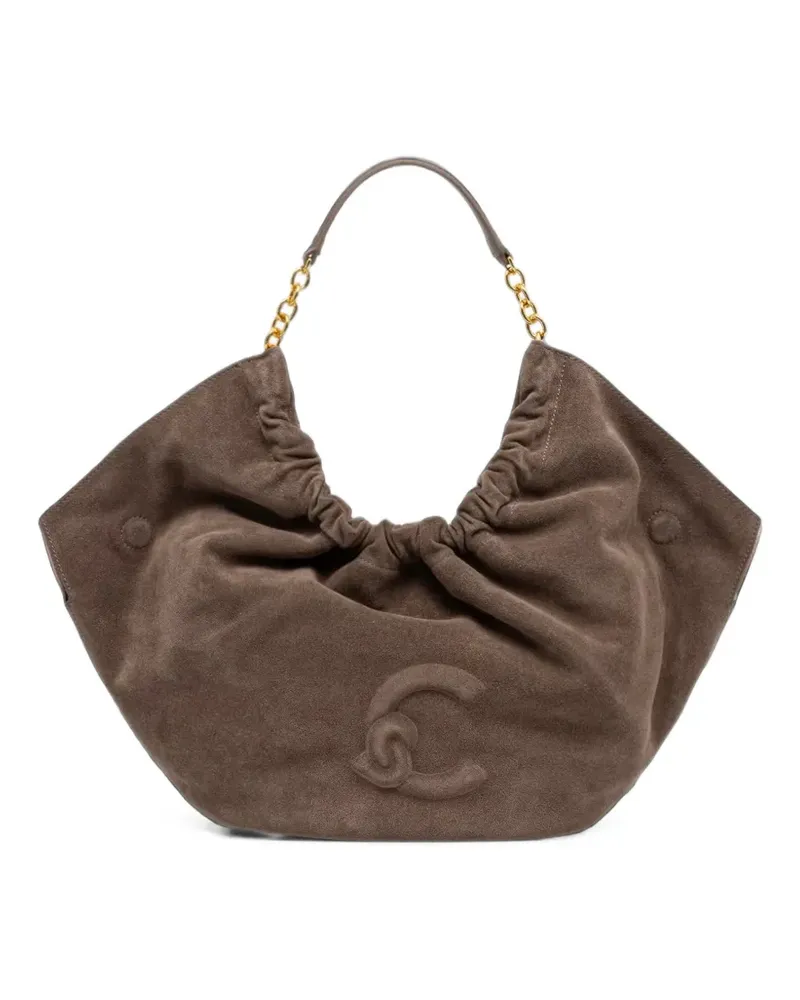 Coccinelle Shopper mit Logo-Prägung - Braun Braun