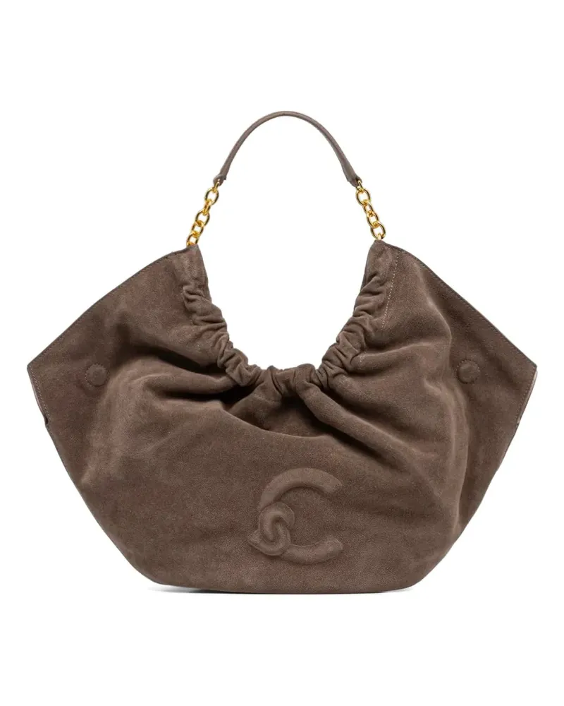Coccinelle Shopper mit Logo-Prägung - Braun Braun
