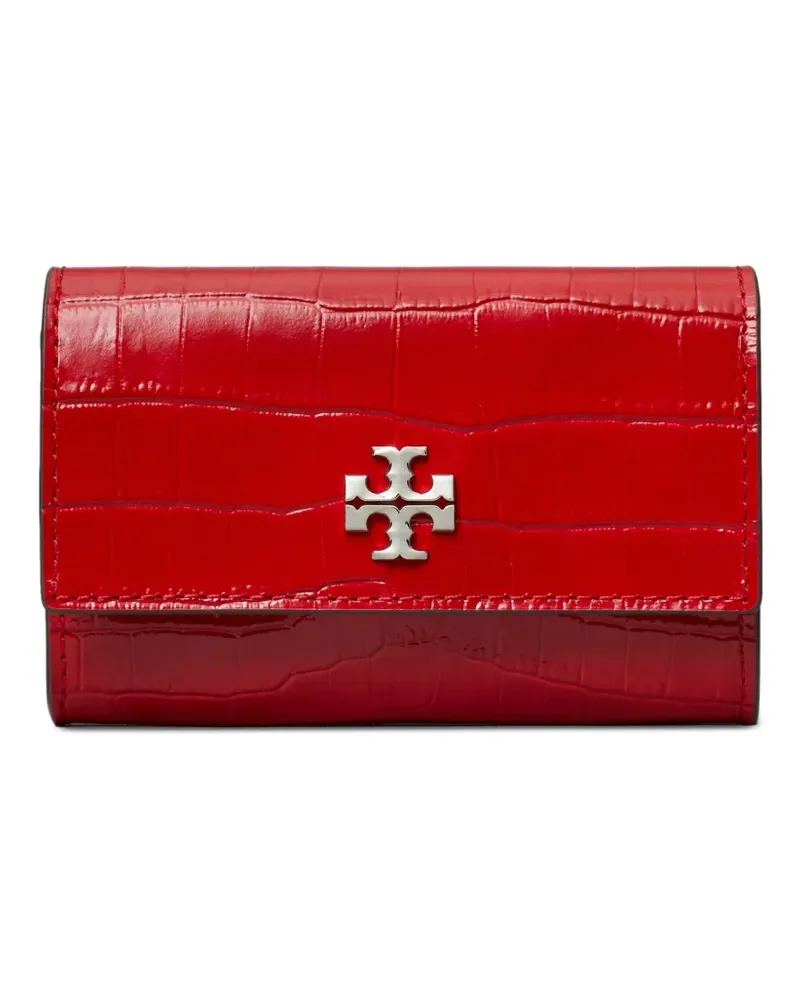 Tory Burch Kira Portemonnaie mit Kroko-Optik - Rot Rot