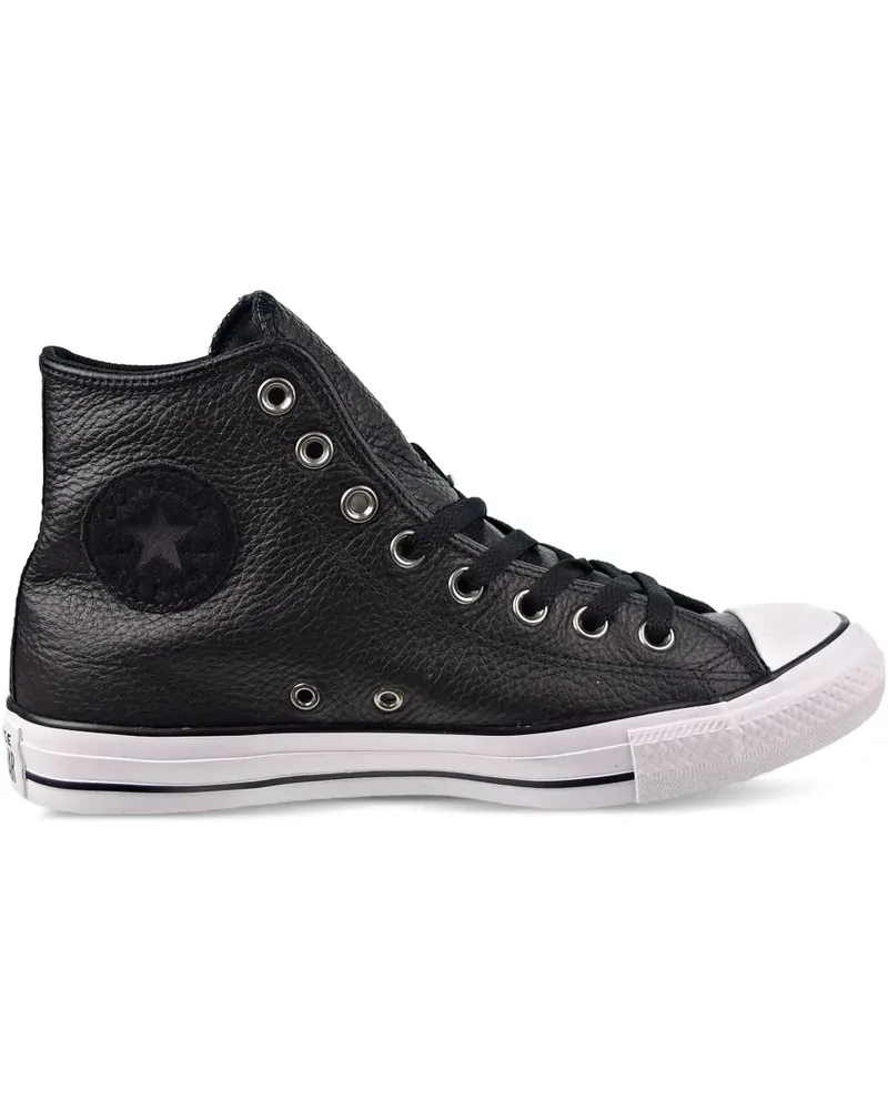 Converse Chuck Taylor All Star "Leather - Black/White" Sneakers - Schwarz Schwarz
