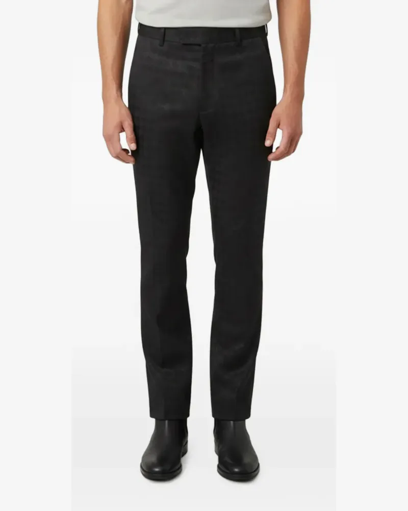 Amiri Ausgestellte Jacquard-Hose - Schwarz Schwarz