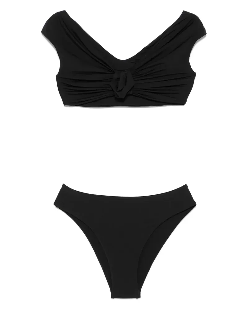 Maygel Coronel Sauco Bikini - Schwarz Schwarz