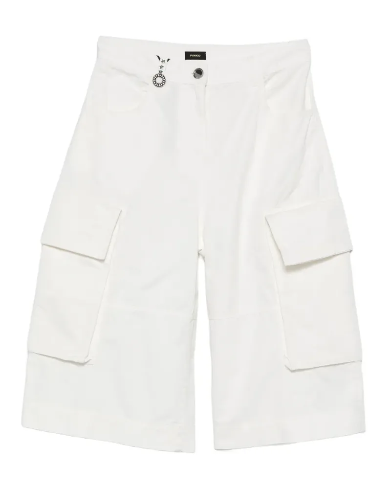 Pinko Albareto Cargo-Shorts - Weiß Weiß