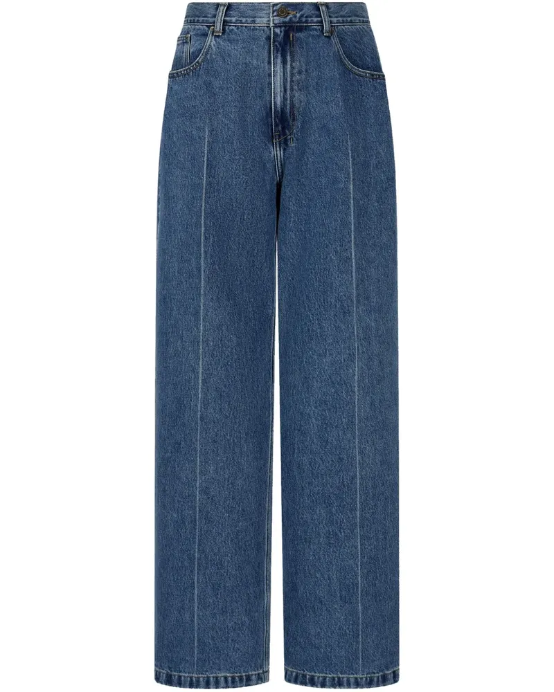 STUDIO TOMBOY Jeans mit Bügelfalten - Blau Blau