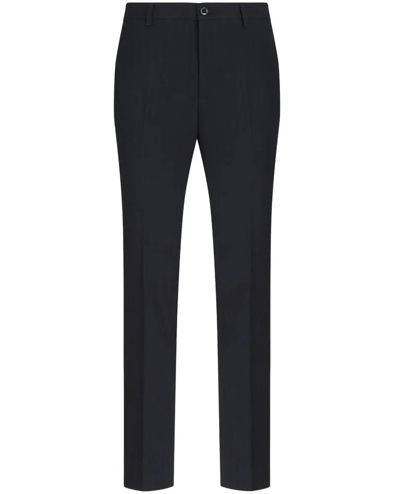Etro Klassische Hose mit Bügelfalten - Blau Blau