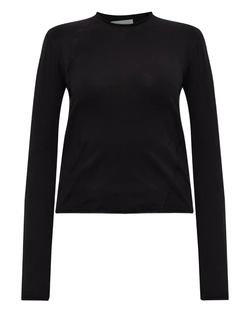 Helmut Lang Klassisches Langarmshirt - Schwarz Schwarz