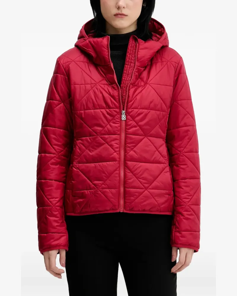 HUGO BOSS Fandine hooded jacket - Rot Rot