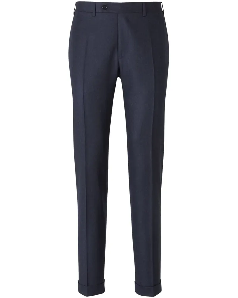 Canali Klassische Hose - Blau Blau