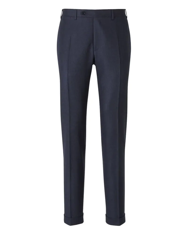 Canali Klassische Hose - Blau Blau