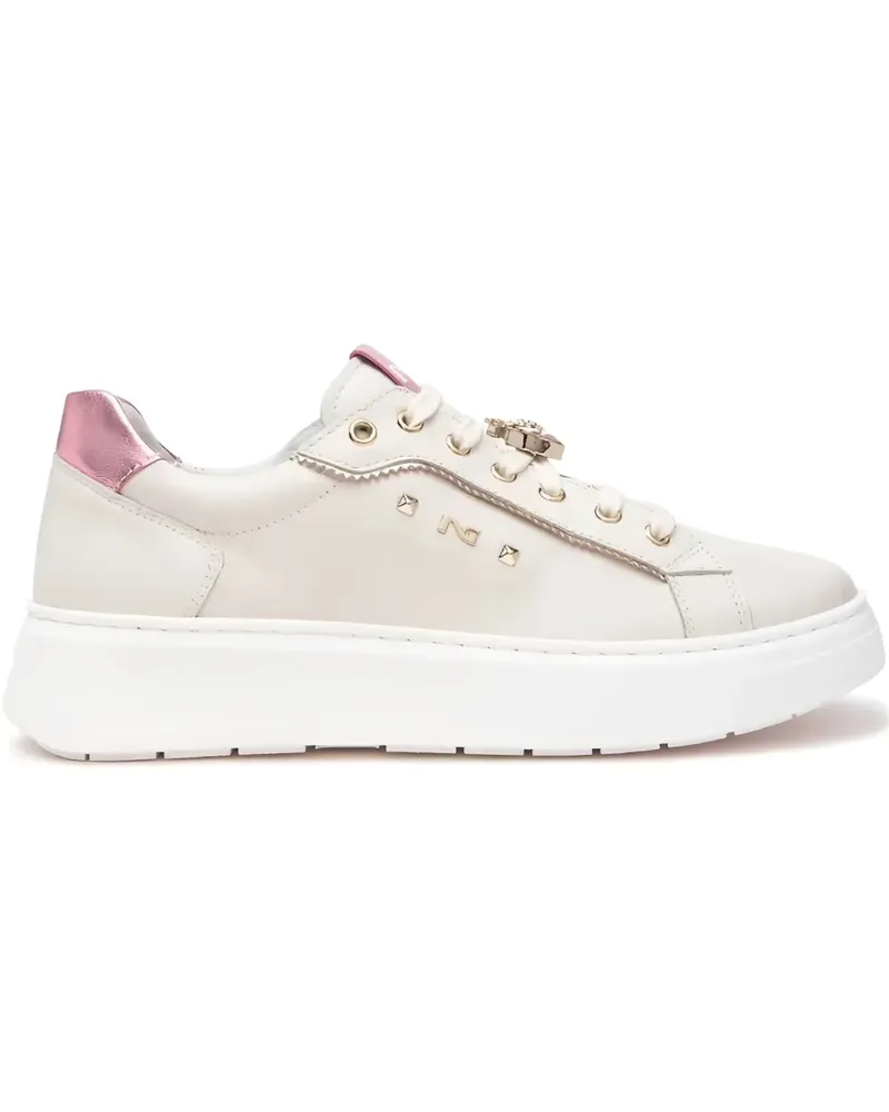 Nero Gardini Sneakers aus Leder - Nude Nude
