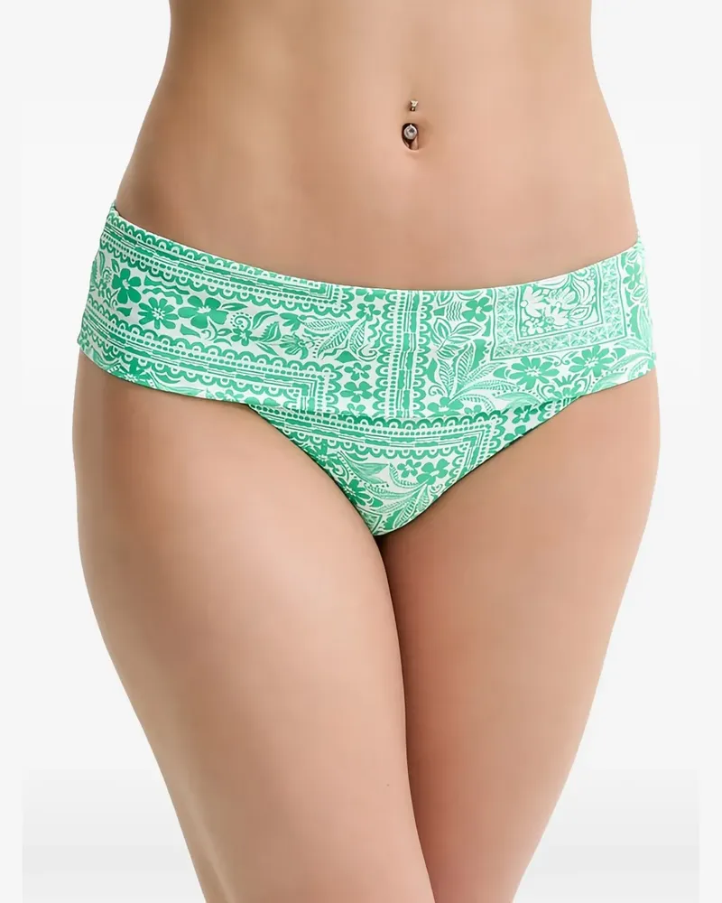 Melissa Odabash Brussels Bikini mit Ringdetail - Grün Grün