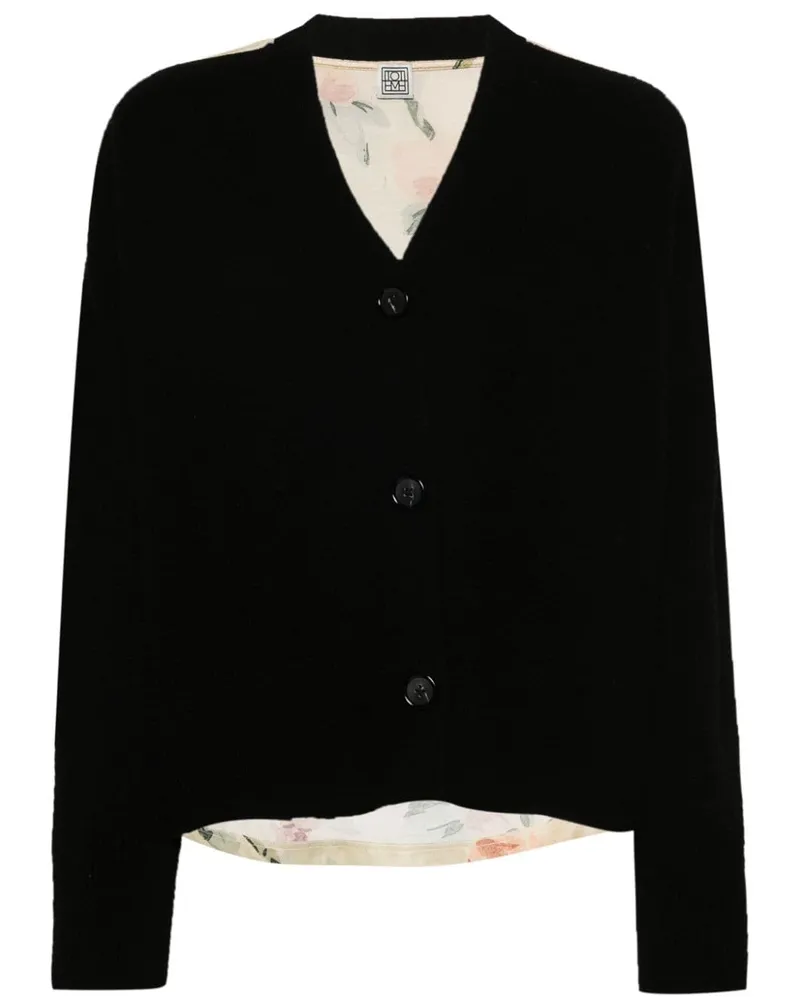 Totême Rubino Cardigan - Schwarz Schwarz