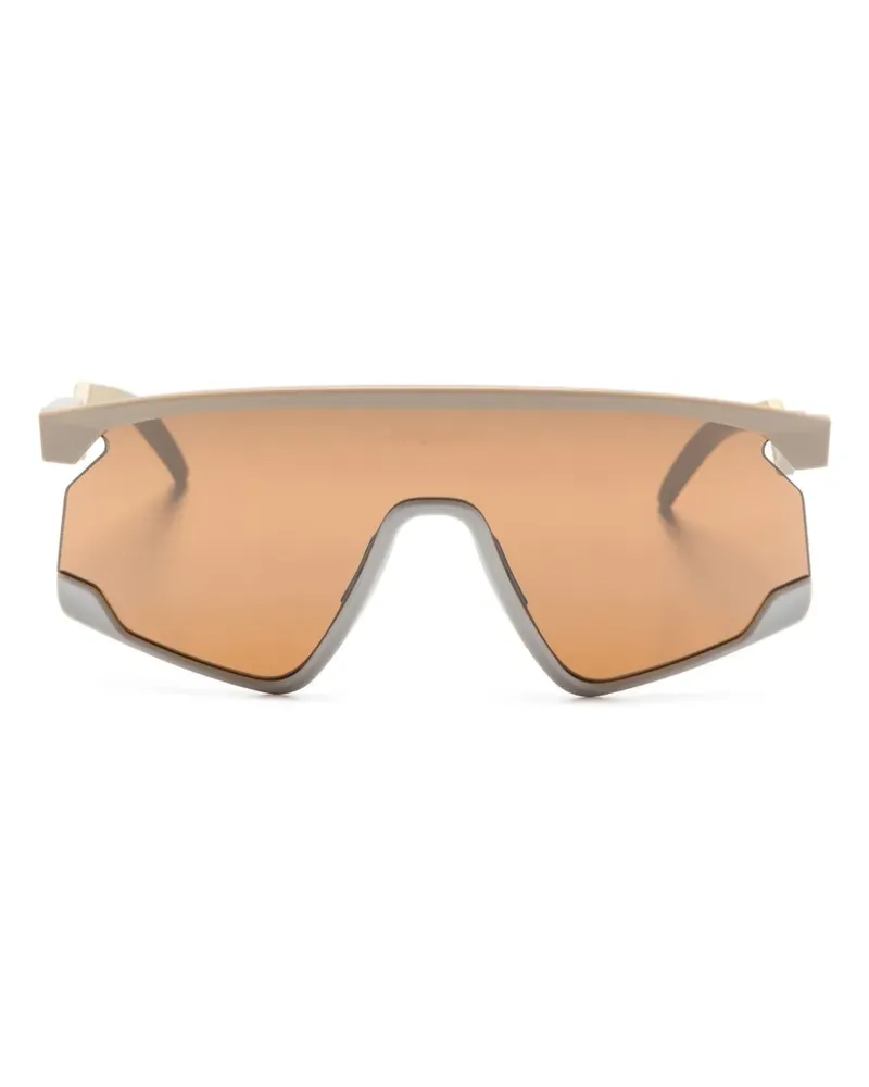 Oakley BXTR Sonnenbrille mit Shield-Gestell - Gold Gold