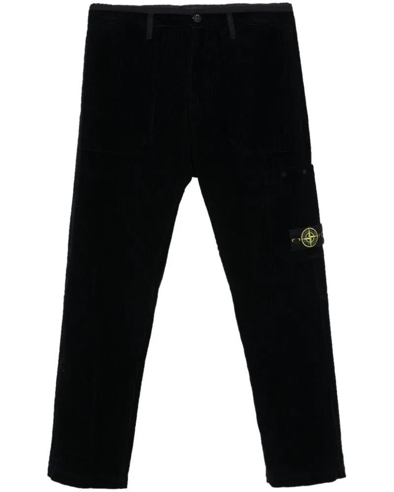 Stone Island Hose aus Cord - Blau Blau