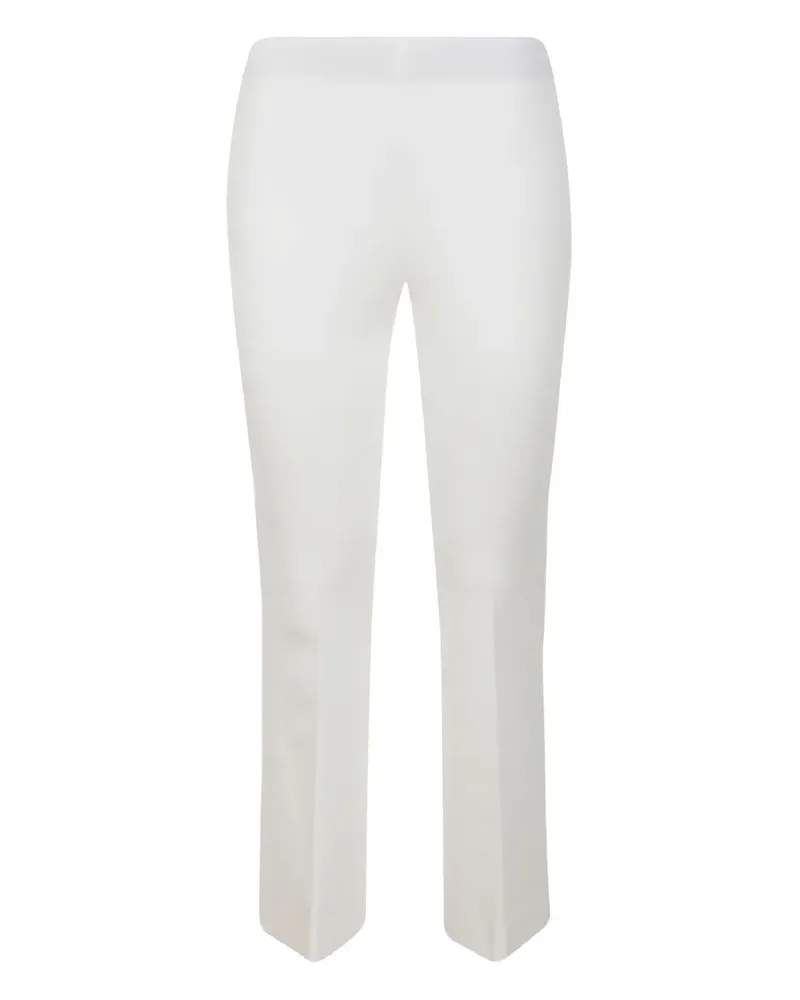Liviana Conti Cropped-Hose mit geradem Bein - Weiß Weiß