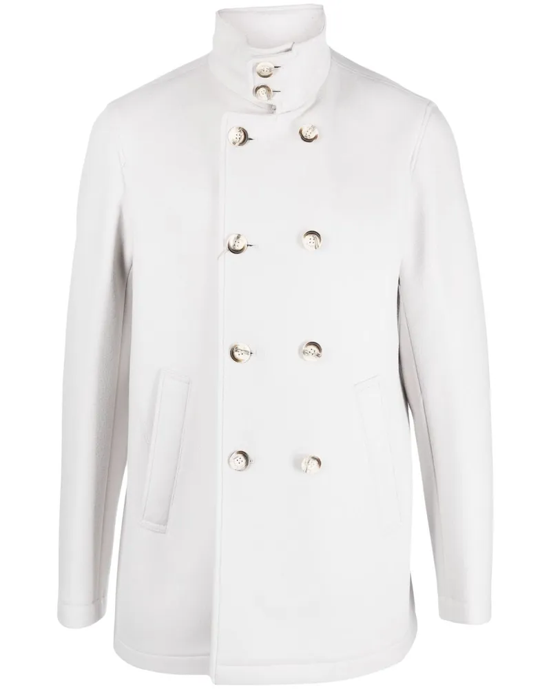 Herno Cabanjacke mit Stehkragen - Grau Grau