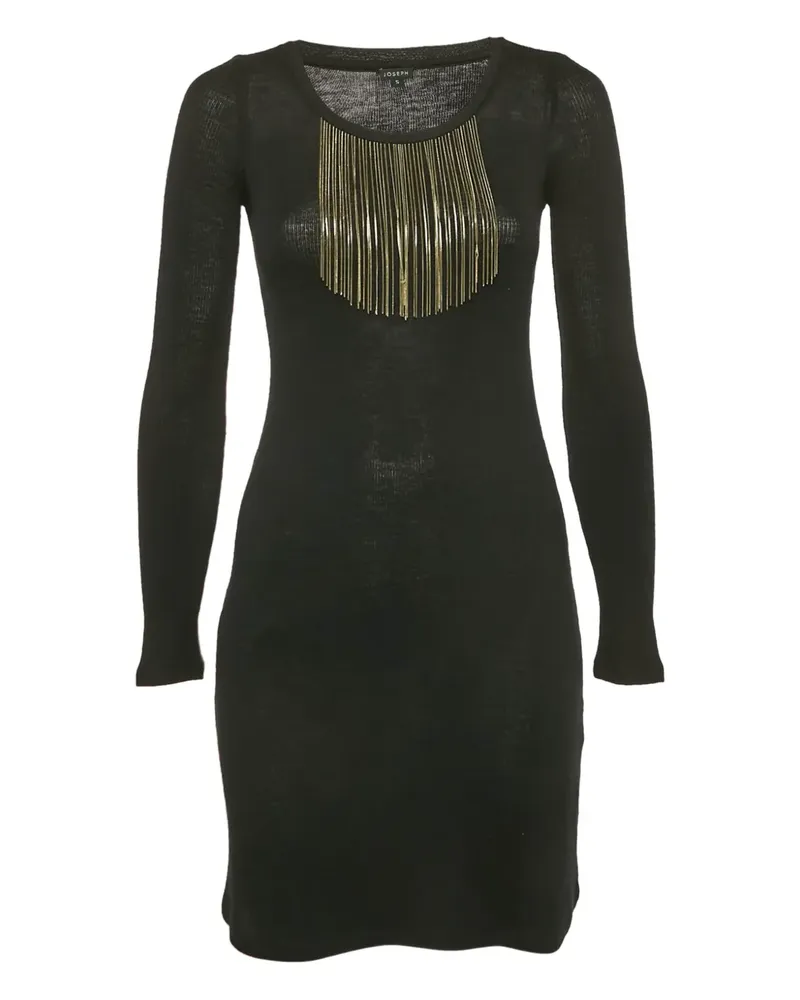 Joseph embellished mini dress - Schwarz Schwarz