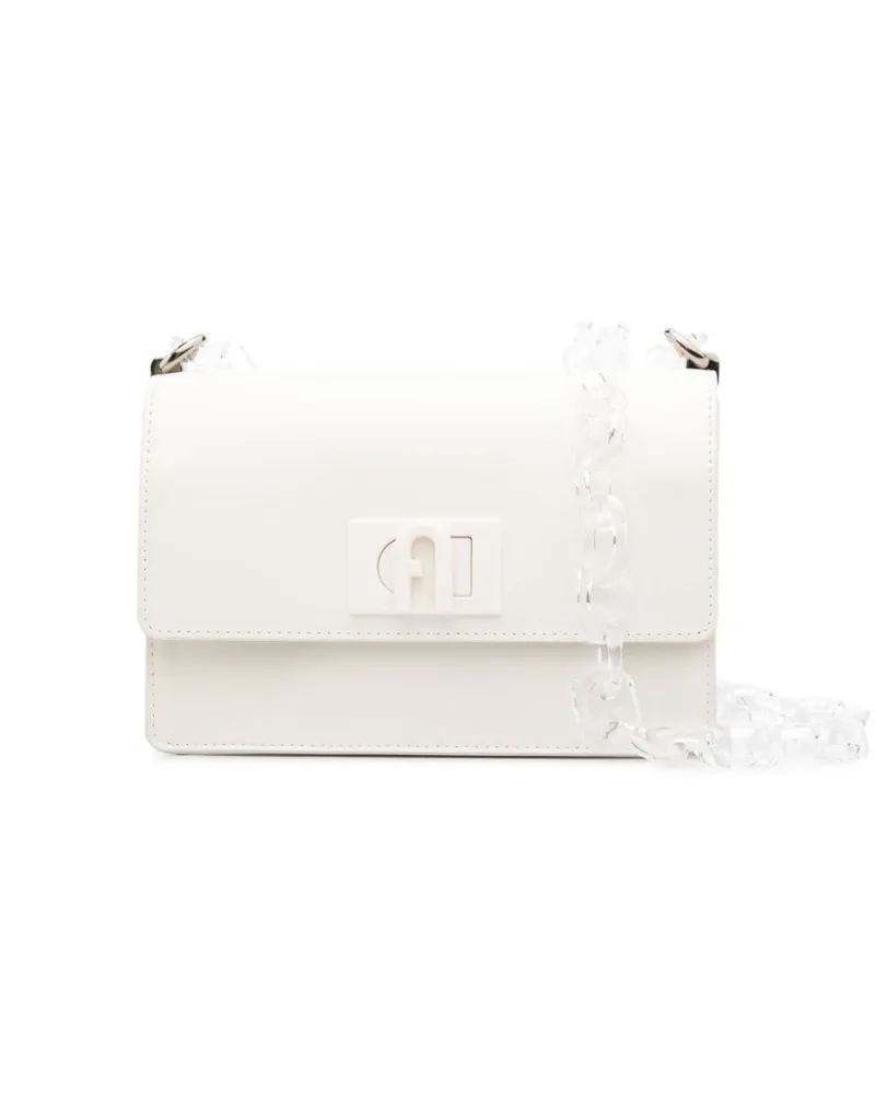 Furla Mini  1927 Schultertasche - Weiß Weiß