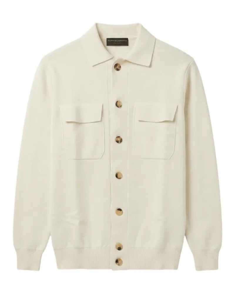 Filippo de Laurentiis Cardigan mit Knopfverschluss - Nude Nude