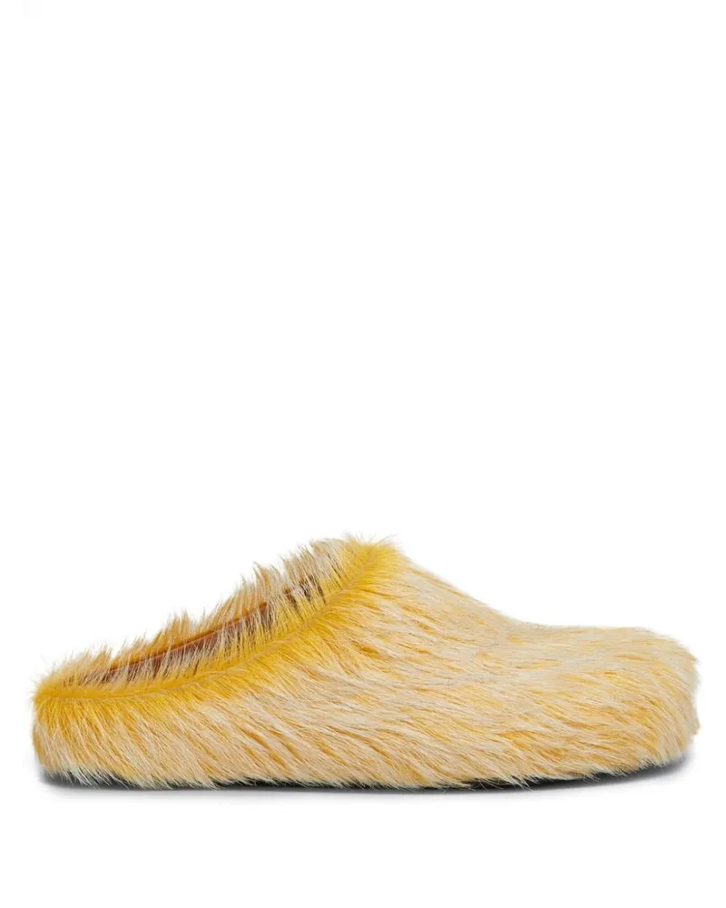 Marni Fussbett Mules - Gelb Gelb