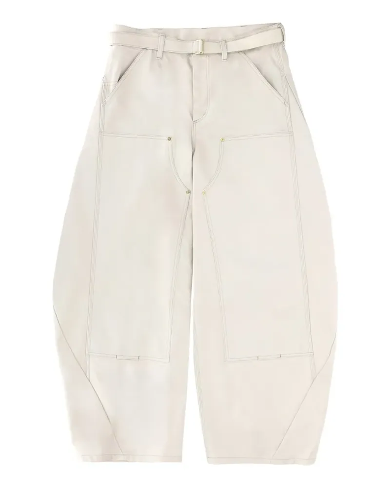 Sacai x Carhartt WIP Duck trousers - Nude Nude
