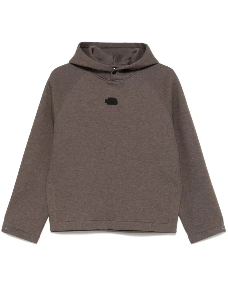 The North Face Hoodie mit Logo-Patch - Braun Braun