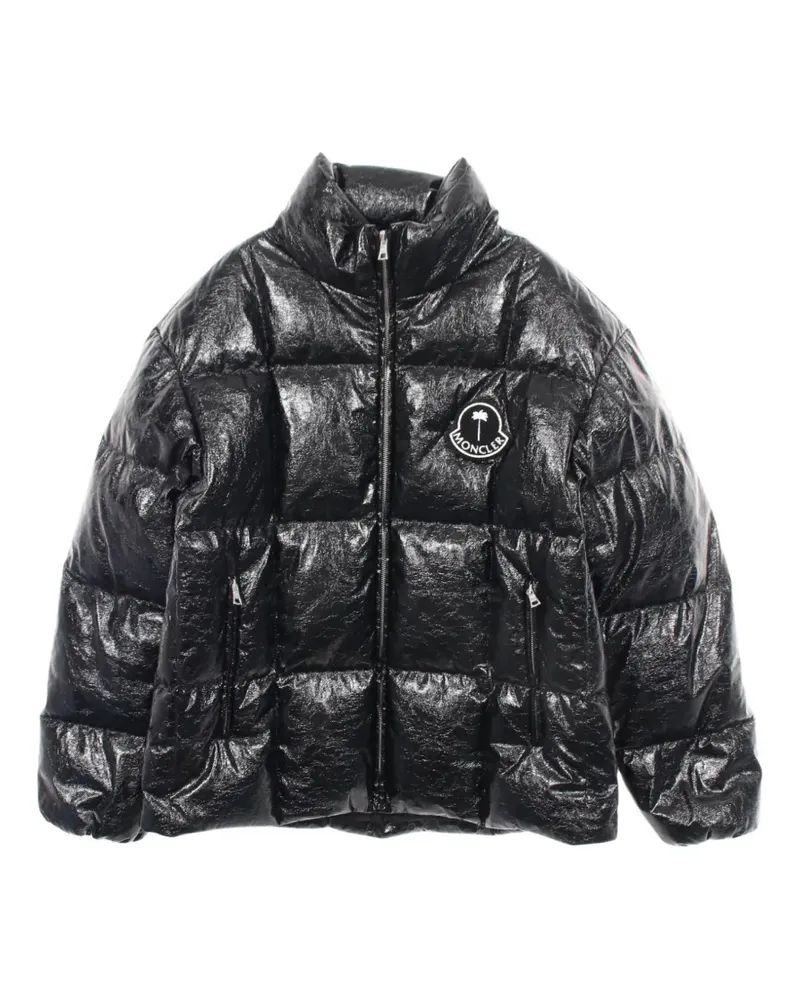 Moncler 2010s Simoom Daunenjacke - Schwarz Schwarz
