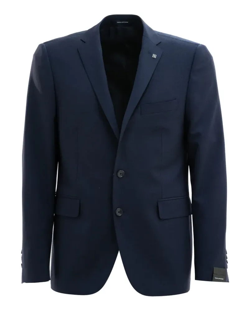 Tagliatore Anzug mit fallendem Revers - Blau Blau