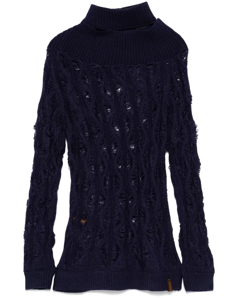 Isa Boulder Fudgy Pullover - Blau Blau