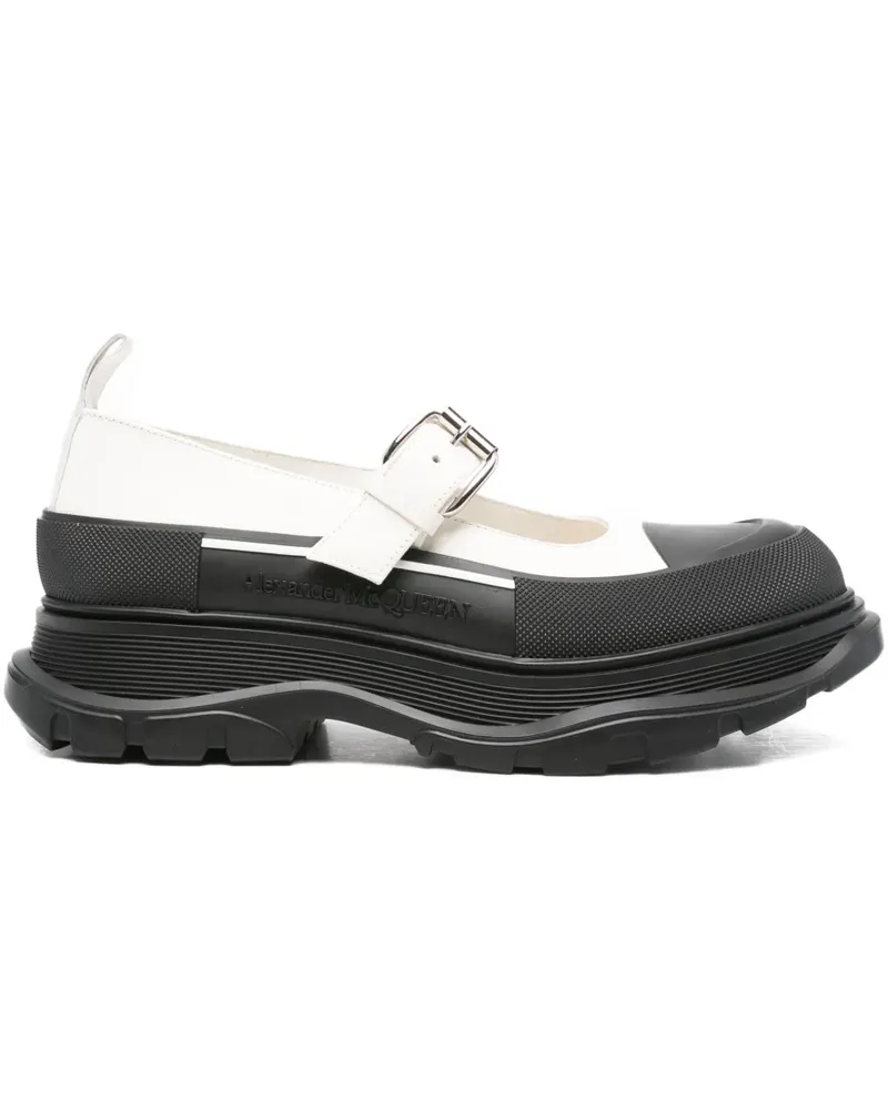 Alexander McQueen Pumps mit Schnallenriemen 45mm - Weiß Weiß