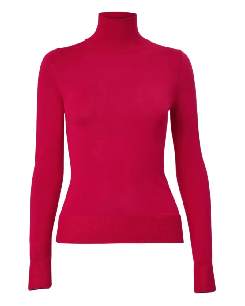 Carolina Herrera New York turtleneck long-sleeve sweater - Rot Rot