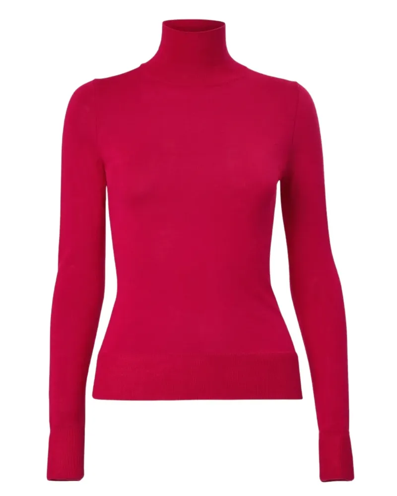 Carolina Herrera New York turtleneck long-sleeve sweater - Rot Rot
