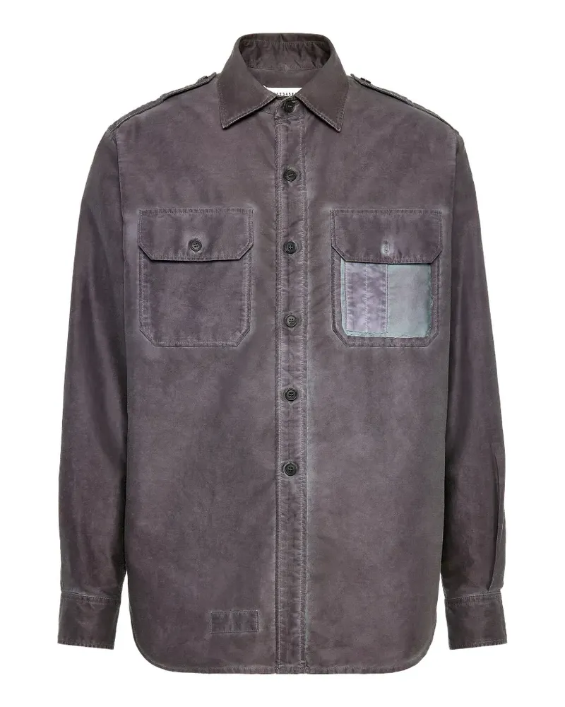 Maison Margiela long sleeve shirt - Grau Grau