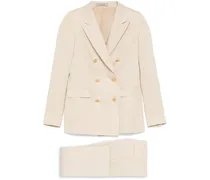 Anzug mit Nadelstreifen - Nude