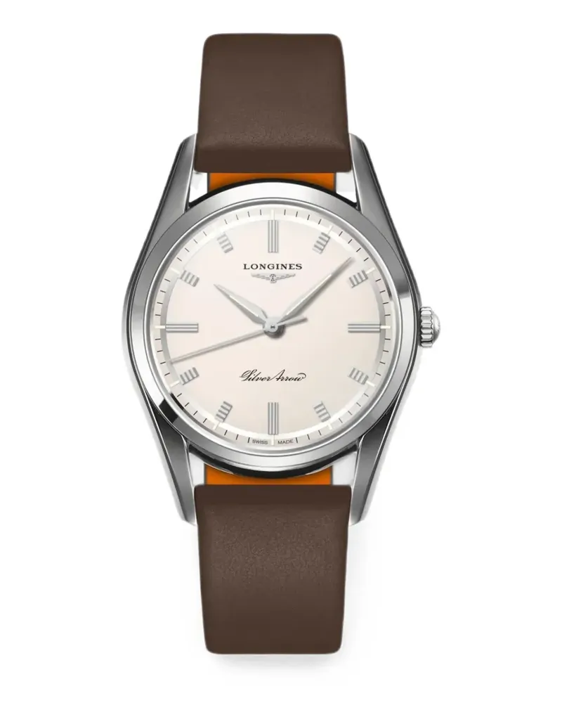 Longines Silver Arrow Armbanduhr 38mm - Weiß Weiß