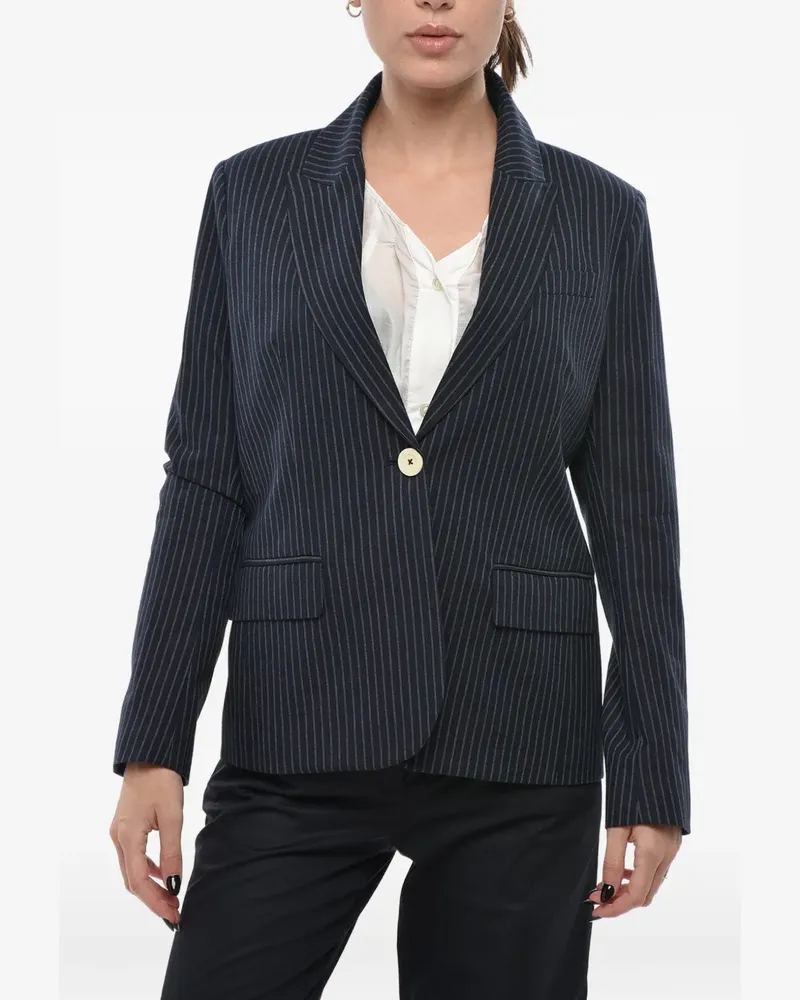 Inès de la Fressange Nicoletta Blazer mit Nadelstreifen - Blau Blau
