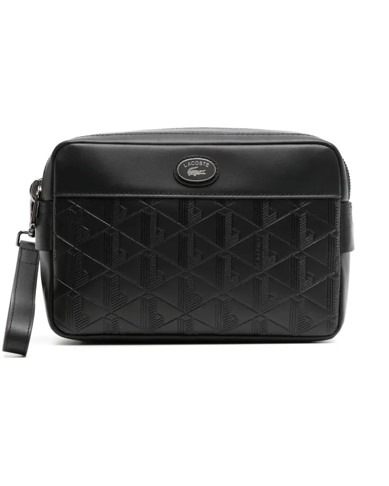 Lacoste Nomogramme Clutch - Schwarz Schwarz