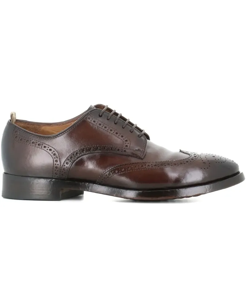 Officine Creative Italia Schuhe mit Budapestermuster - Braun Braun