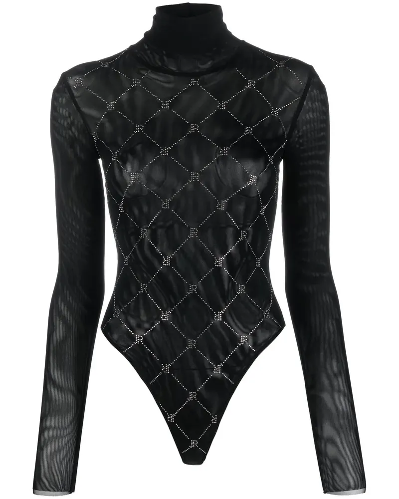 John Richmond Body mit Logo - Schwarz Schwarz