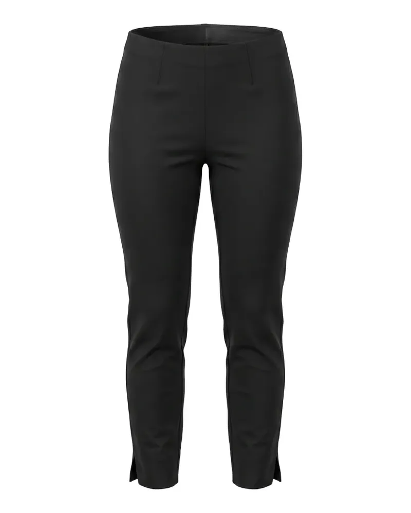 SEDUCTIVE  Sabrina Hose mit Schlitz - Schwarz Schwarz