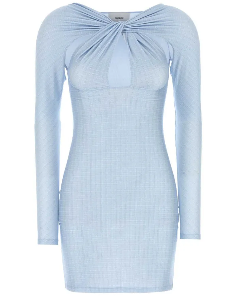 COPERNI Twisted Minikleid - Blau Blau