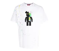 T-Shirt mit 2 Face Bear-Print