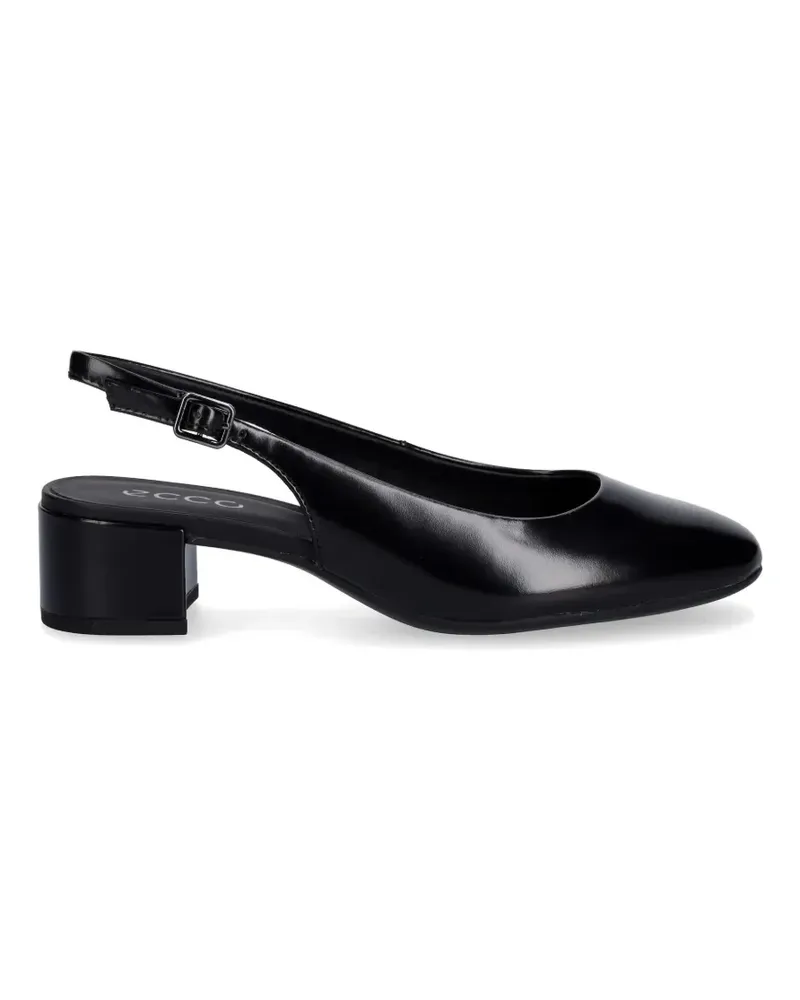 Ecco Liva 35 slingback block-heel pumps - Schwarz Schwarz