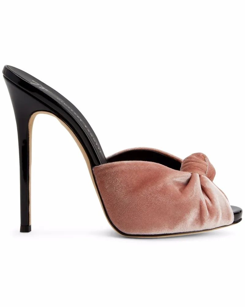 Giuseppe Zanotti Bridget Sandalen mit Knoten 120mm - Rosa Rosa