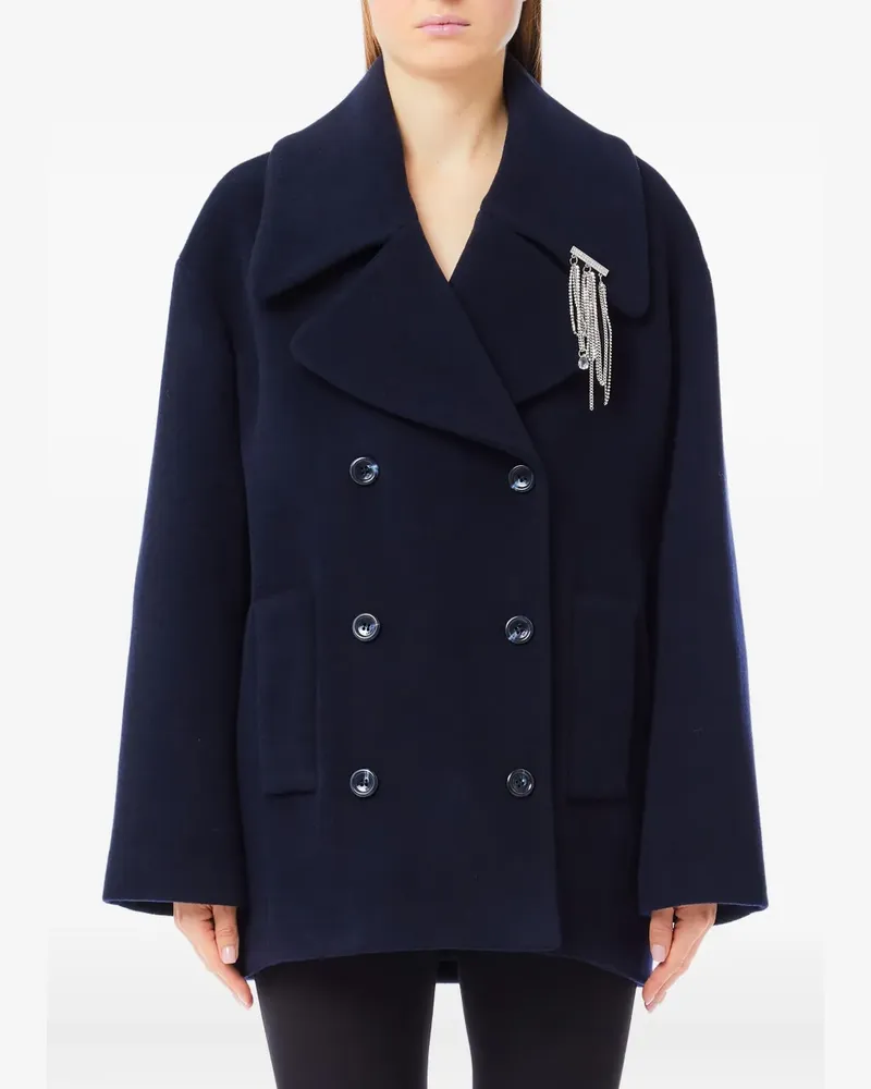 Liu Jo Cabanjacke mit Kettendetail - Blau Blau