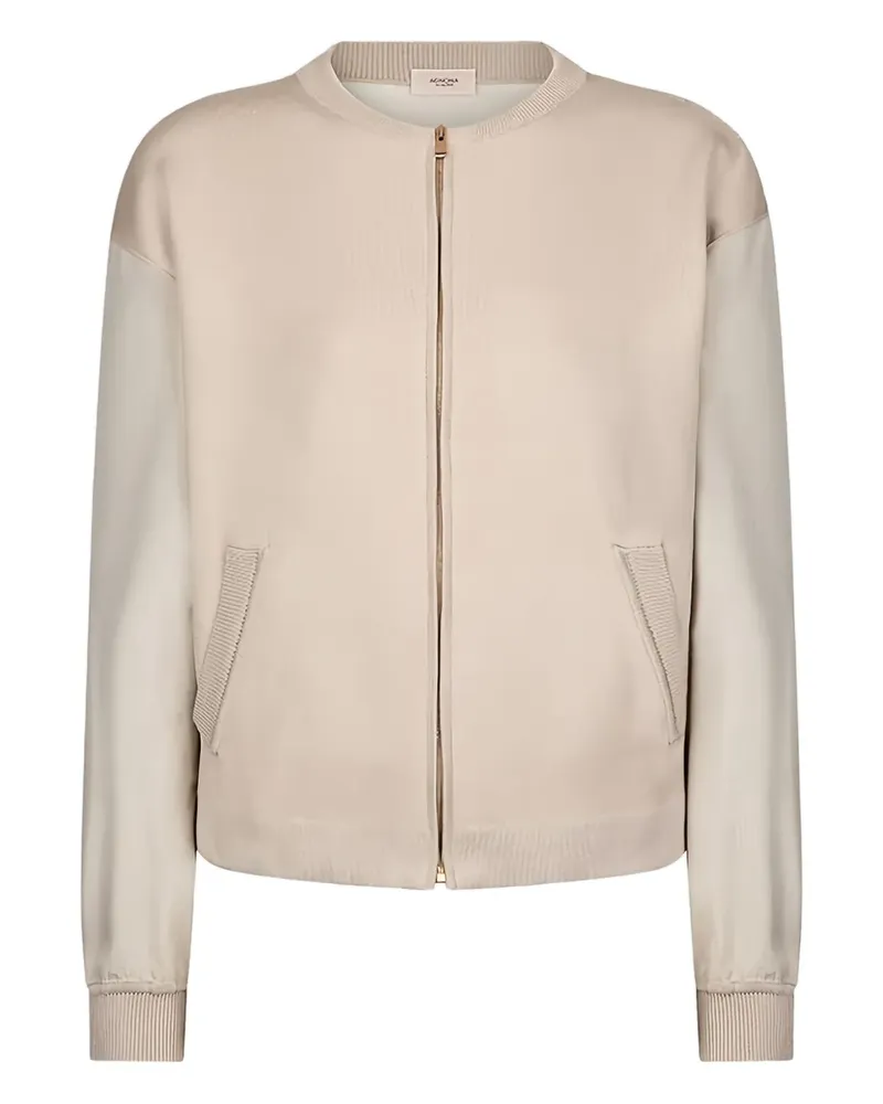 AGNONA Cardigan mit Reißverschluss - Nude Nude