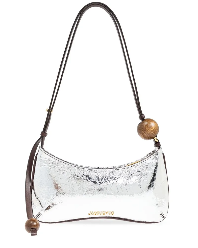 Jacquemus Le Bisou Perle Schultertasche - Silber Silber