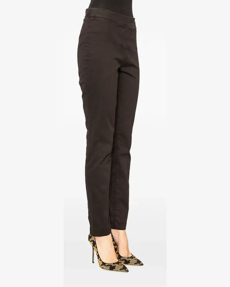 BASICON Hose aus Satin - Schwarz Schwarz